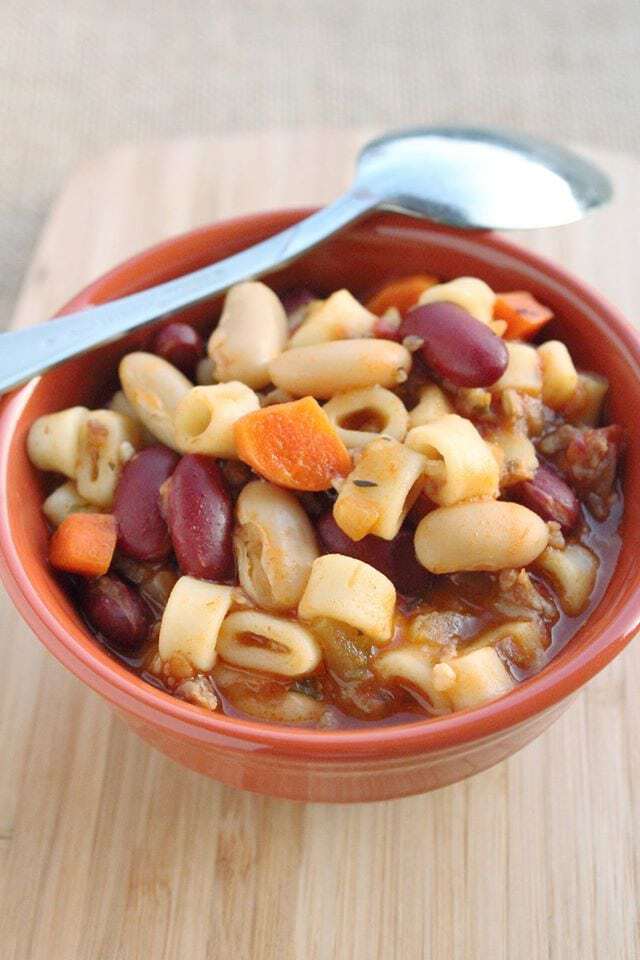 Copy Cat Olive Garden Pasta E Fagioli Soup Recipe Tammilee Tips