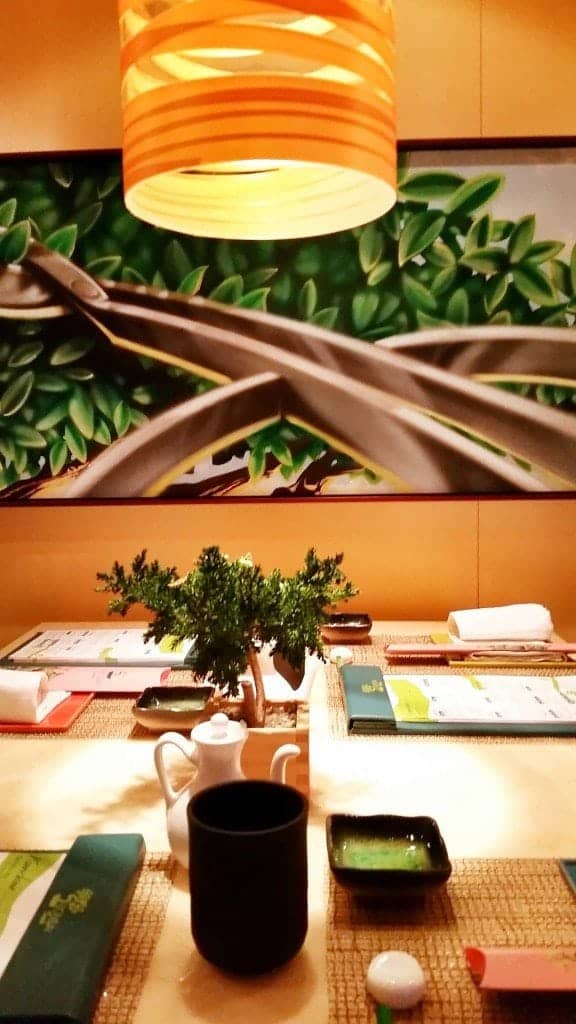 Bonsai Sushi on the Carnival Sunshine