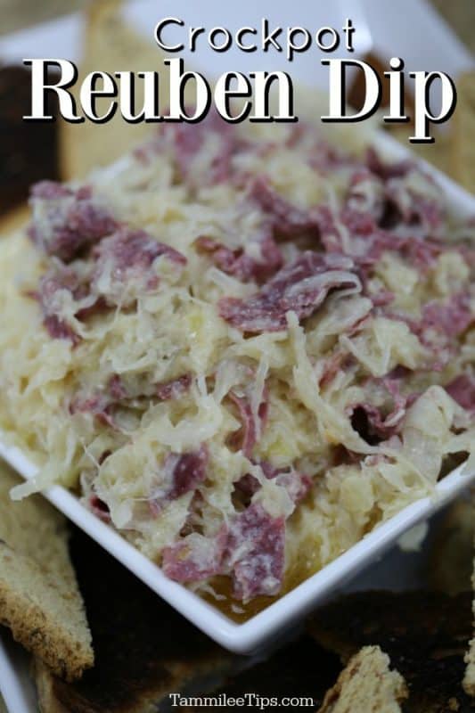 Crockpot Reuben Dip Recipe - My Heavenly Recipes