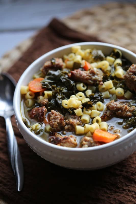 Crock Pot Italian Sausage Wedding Soup Recipe