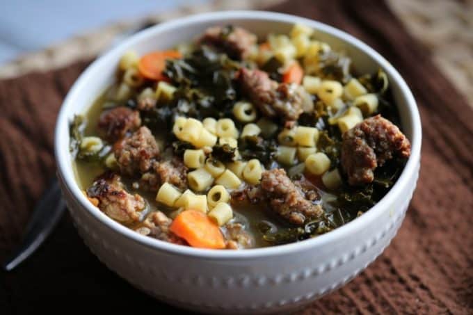 Crock Pot Italian Sausage Wedding Soup Recipe