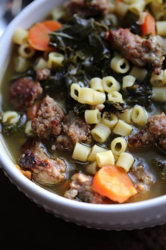 Crock Pot Italian Sausage Wedding Soup Recipe