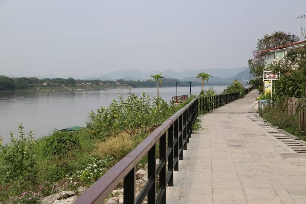 Chaing Khan Thailand along the Mekong Rier