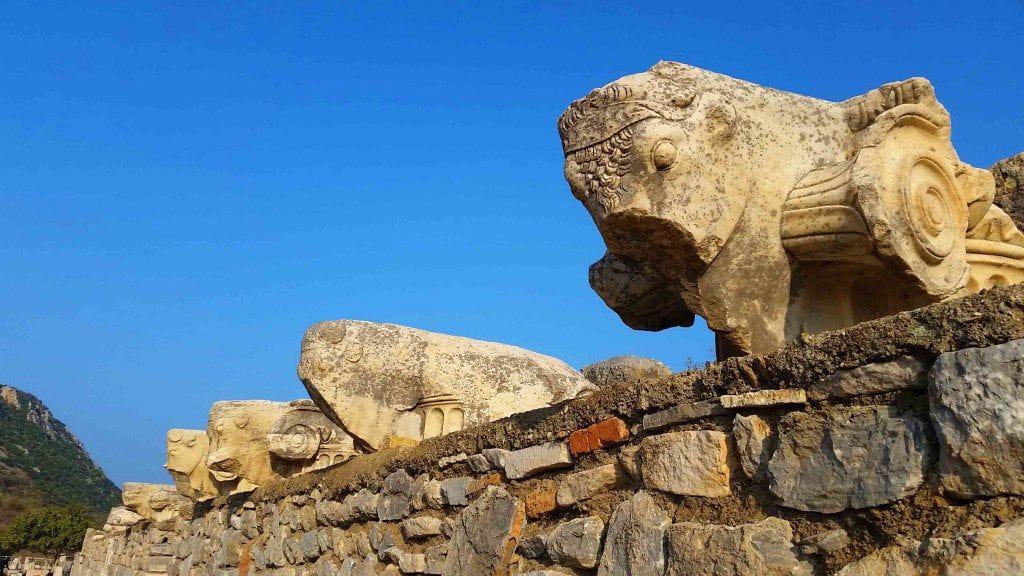 Blog inside Ephesus Turkey