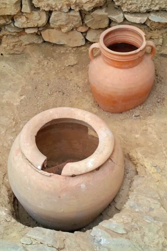 Clay pots inside Tera Cotta Houses