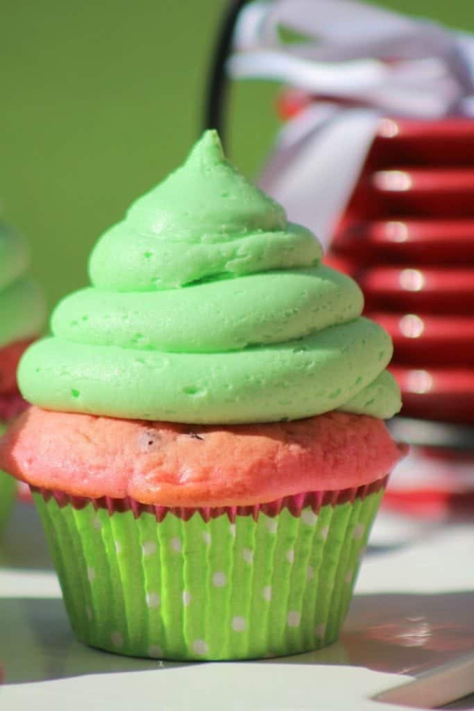 Super cute homemade from scratch Watermelon Cupcake Recipe Super cute homemade from scratch Watermelon Cupcake Recipe