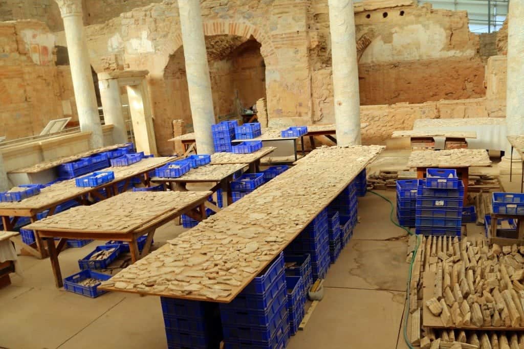 Work on Terra Cotta Houses from the iside