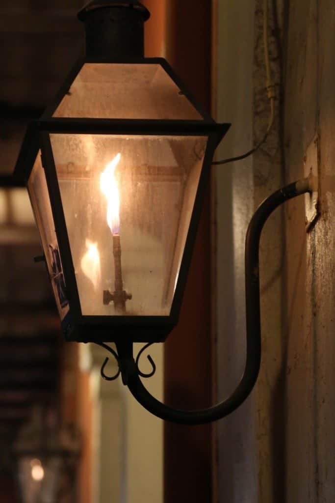 Lamp in New Orleans