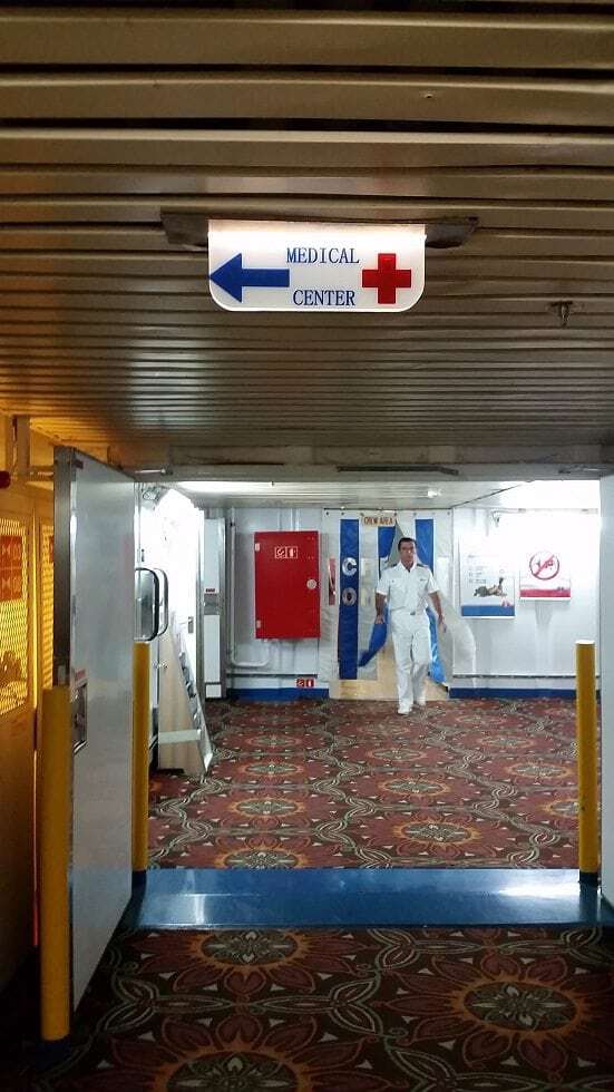 Amazing care from the Medical Center on the Carnival Conquest