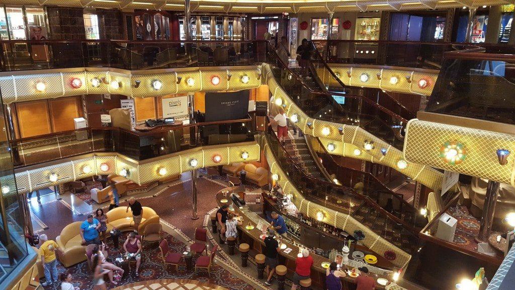 carnival conquest atrium