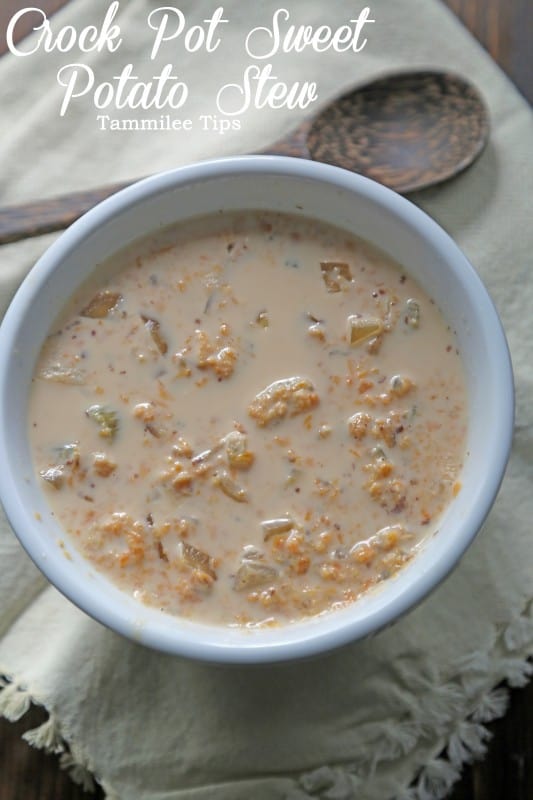 Crock Pot Sweet Potato Stew Recipe Tammilee Tips