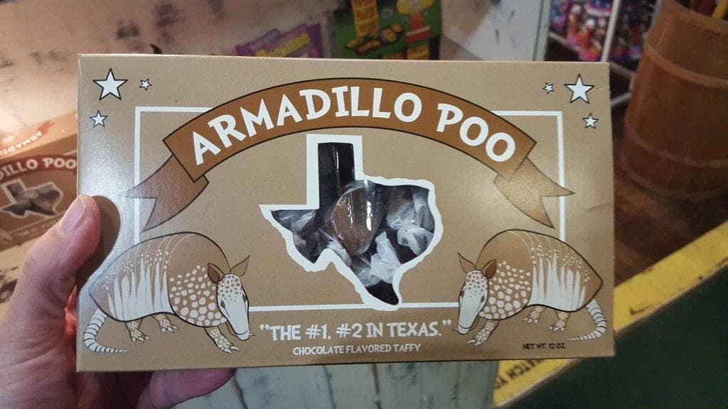 armadillo poo