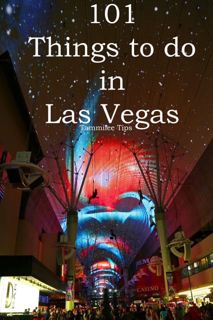 101 Things to do in Las Vegas Tammilee Tips