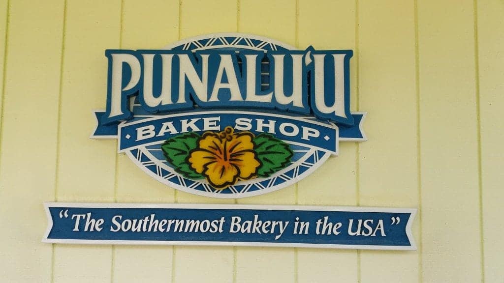 Punalu'u Bake Shop Big Island of Hawaii