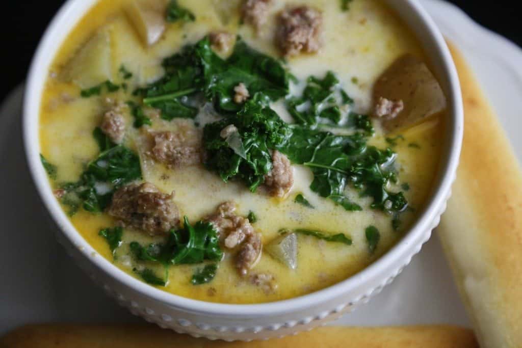 Crock Pot Olive Garden Zuppa Toscana Soup Recipe - Tammilee Tips