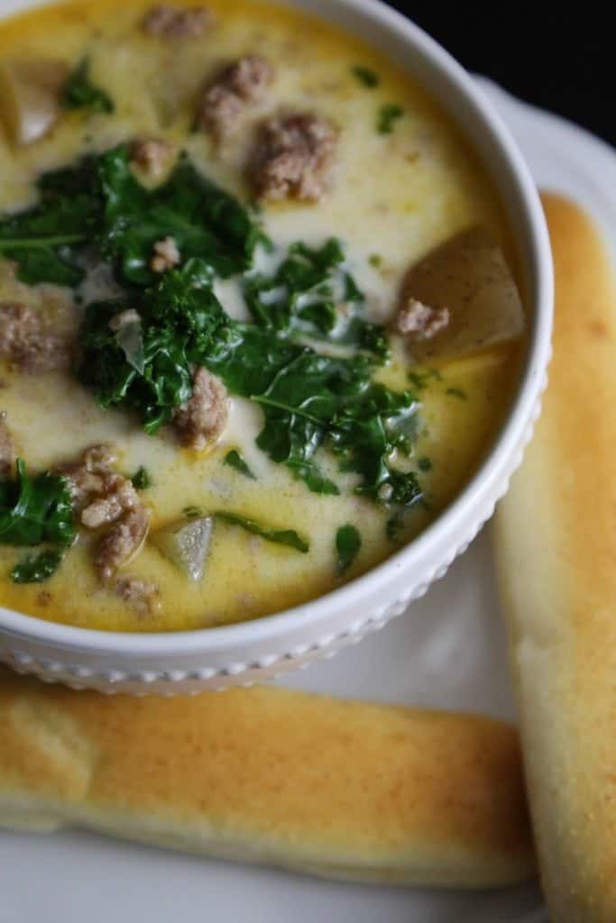 Crock Pot Copy Cat Olive Garden Zuppa Toscana Soup Recipe