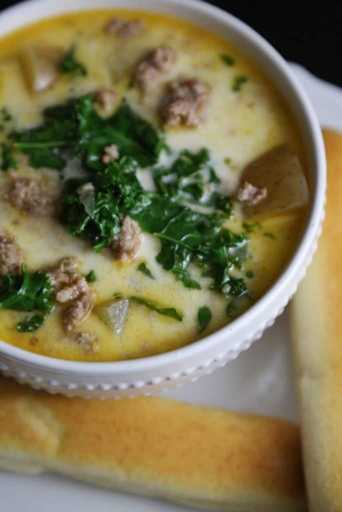 Crock Pot Copy Cat Olive Garden Zuppa Toscana Soup Recipe