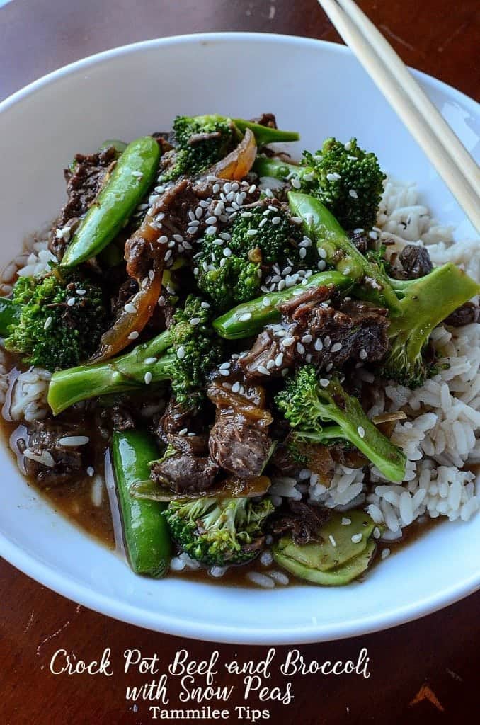 Slow Cooker Crock Pot Beef and Broccoli Recipe - Tammilee Tips