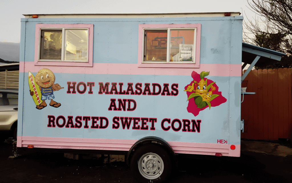 Malasada Truck in Waimea