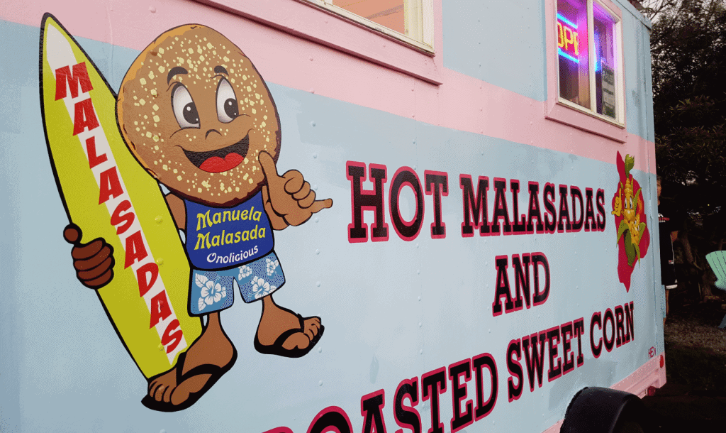 Malasada Truck in Waimea Hawaii