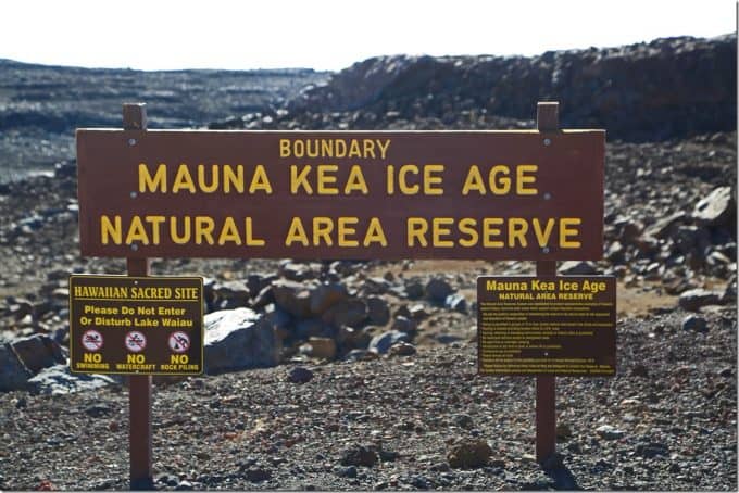 Mauna Kea Ice Age Reserve Big Island of Hawaii