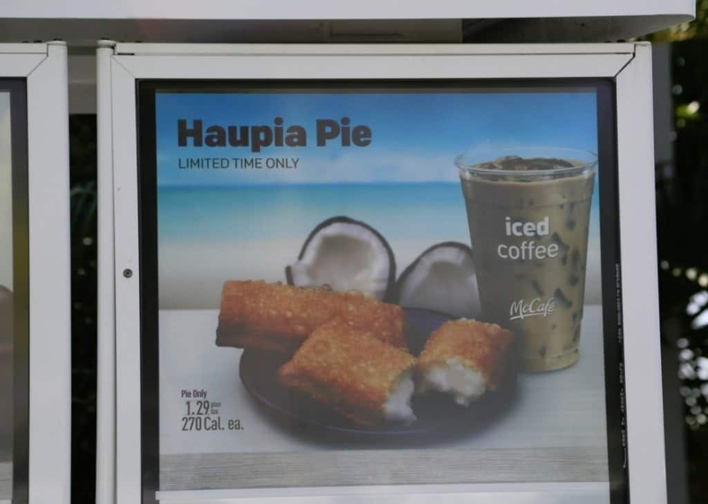 Mcdonalds Hawaii Haupia Pie