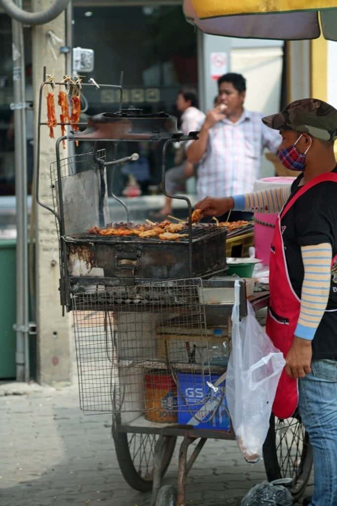 food cart at Sunday Market Thailand