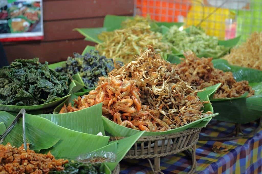 food optios at Sunday Market Thailand