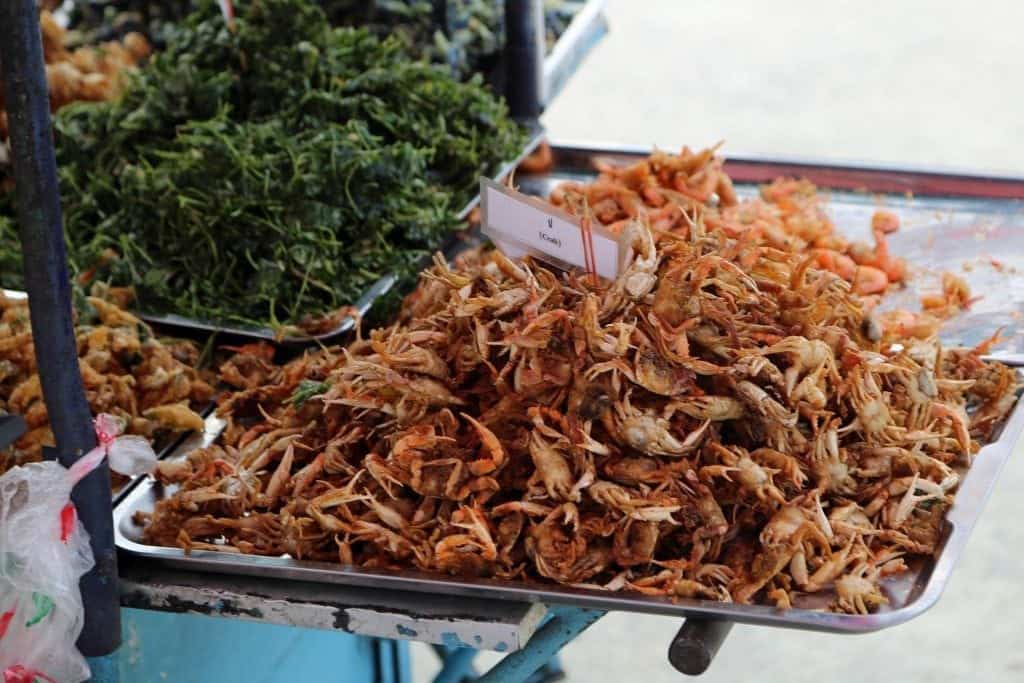 food ready at Sunday Market Thailand