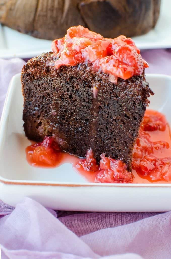 Crock Pot Strawberry Chocolate Cake Recipe Tammilee Tips