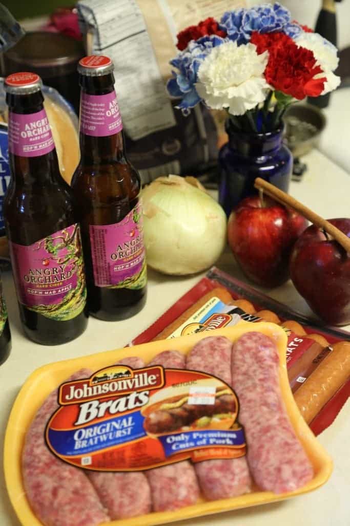 Apple Cider Beer Brat Recipe Ingredients