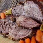 Easy Crock Pot Roast Recipe with vegetables! One of the best comfort food recipes we have! This potroast crock pot recipe is perfect for family dinner and leftovers! The slow cooker does all the work for this simple dinner recipe!