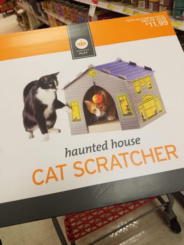 Target Is Selling Haunted House Cat Scratchers So They Can Get In On All  The Spooky Fun