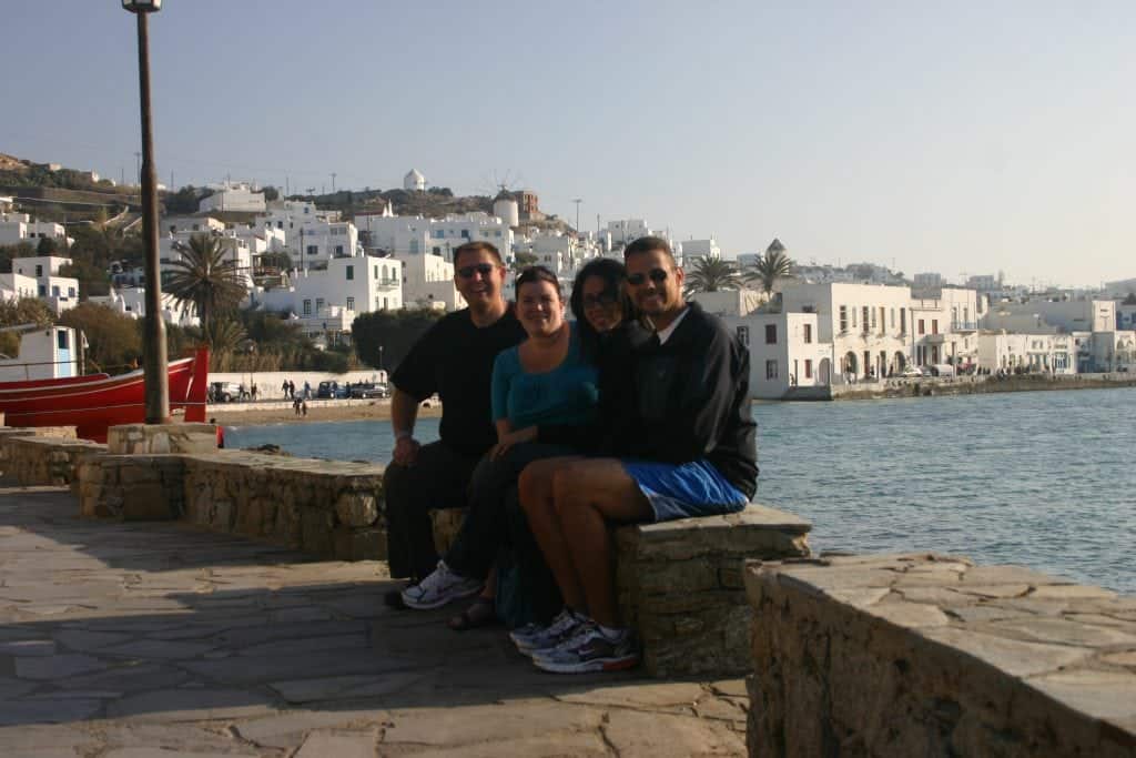 Mykonos with Juan and Alina