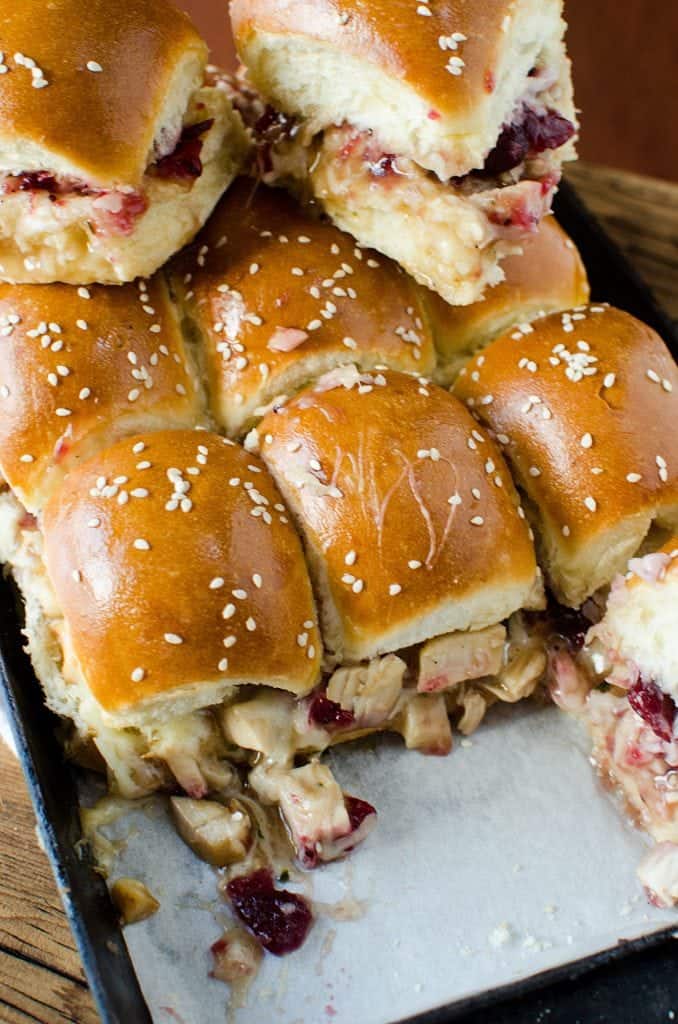 Cranberry and Leftover Turkey Sliders Recipe Tammilee Tips