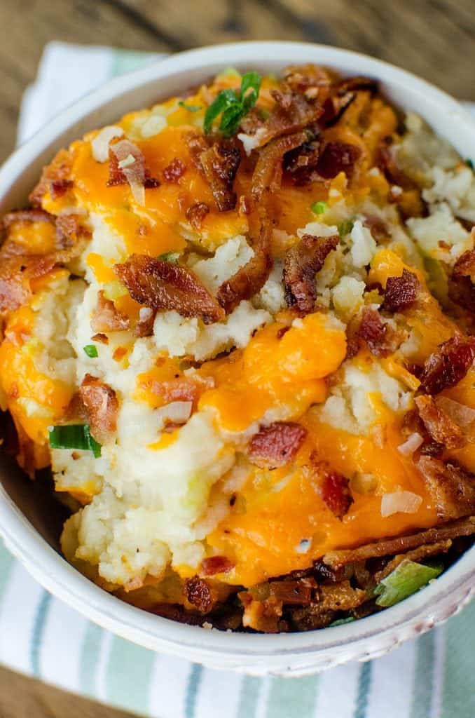 Loaded Crock  Pot  Mashed Potatoes Recipe  Tammilee Tips