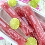Celebrate summer with this homemade Boozy Adult Cosmopolitan Popsicle Recipe