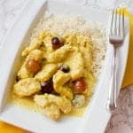 Crock Pot Turkey Curry Recipe that is great with rice for dinner. Perfect for family dinner. So easy to make.