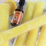 Celebrate summer with this Homemade Easy Boozy Fuzzy Navel Popsicle Ice Pop Recipe