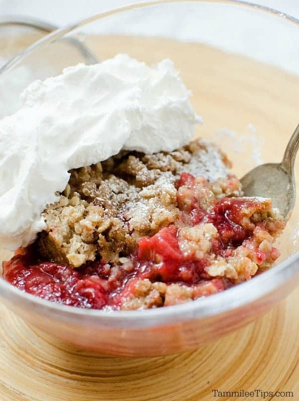 Slow Cooker Crock Pot Strawberry Crisp Recipe Tammilee Tips