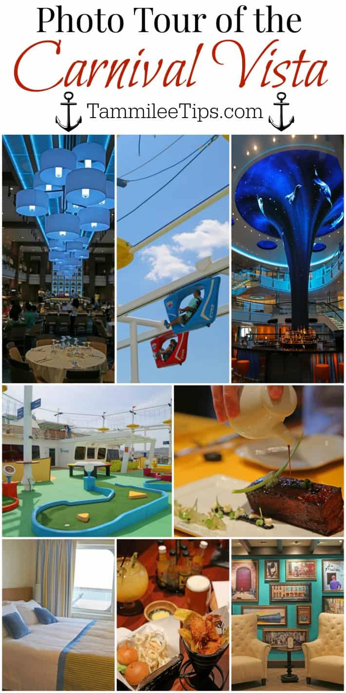 Carnival Vista Photo and Video Tour Tammilee Tips