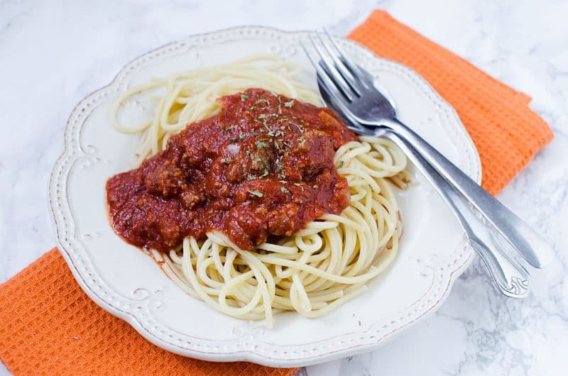 Slow Cooker Crock Pot Bolognese Sauce Recipe Tammilee Tips