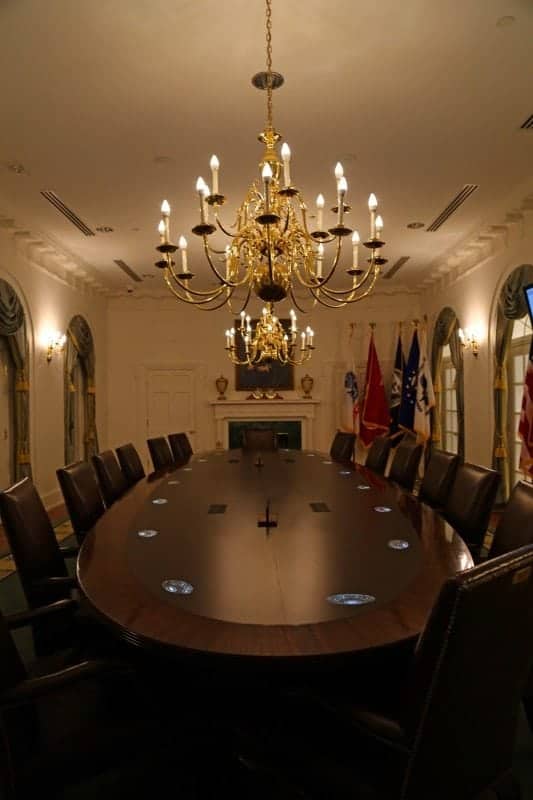 gerald ford museum table and chairs