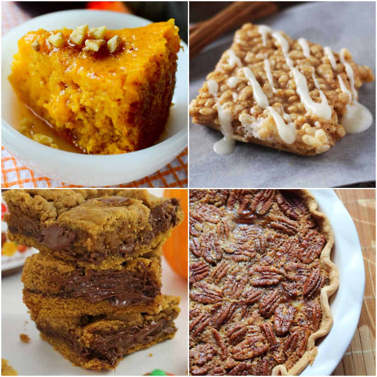 Collage of Canned Pumpkin Recipes