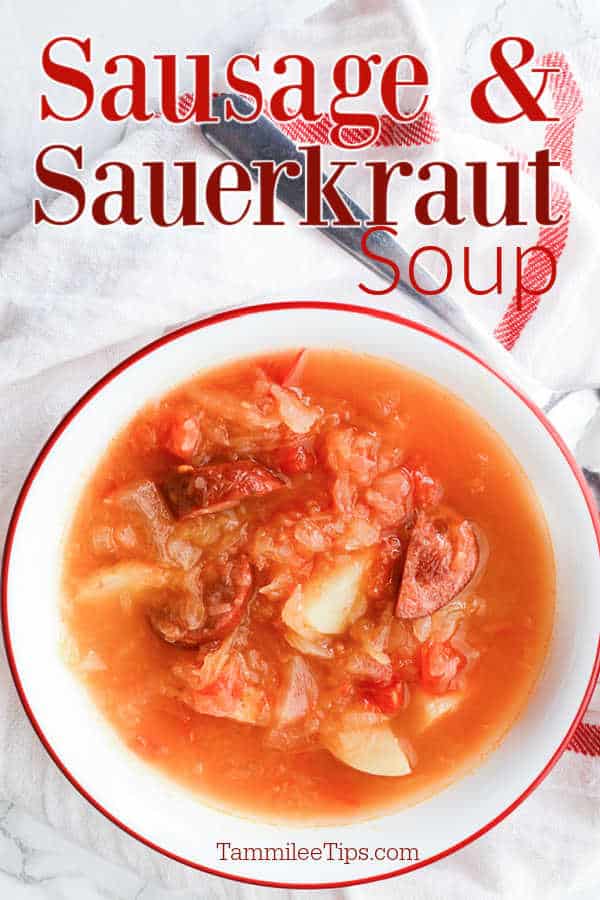 Slow Cooker Sausage Sauerkraut Soup Recipe Tammilee Tips