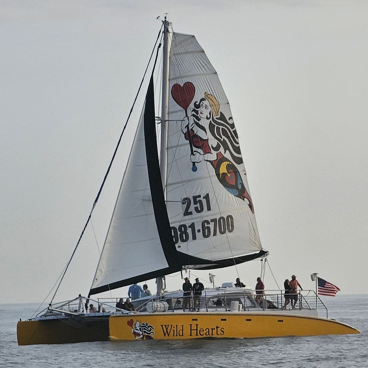Sail Wild Hearts sailboat