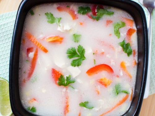 Vegetarian thai coconut soup slow cooker hotsell