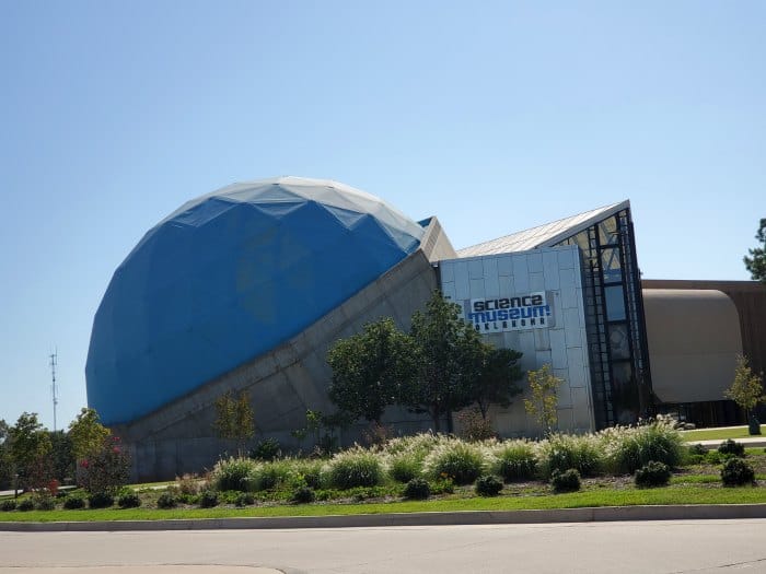 Exterior of Science Museum Oklahoma