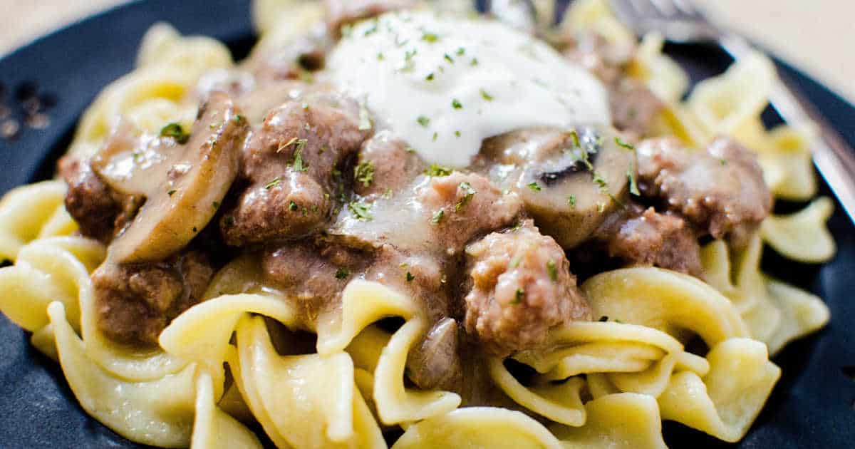 Crock Pot Beef Stroganoff Recipe Tammilee Tips