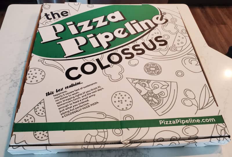 The Pizza Pipeline Colossus box